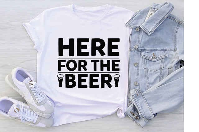 Here For The Beer SVG SVG Creativeart88 