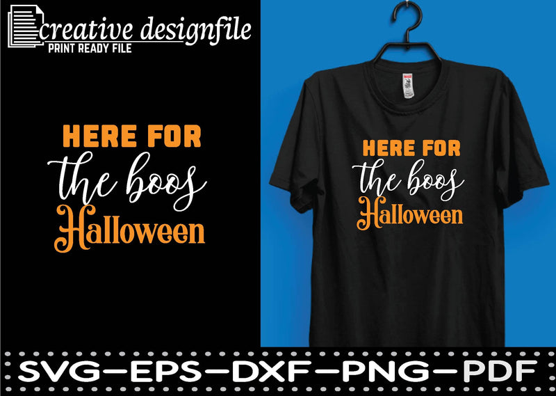 here for the boos halloween SVG farhad farhad 