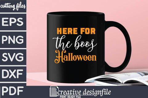 here for the boos halloween SVG farhad farhad 