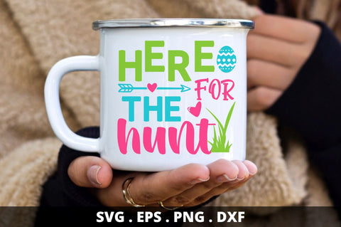Here for the hunt SVG Designangry 