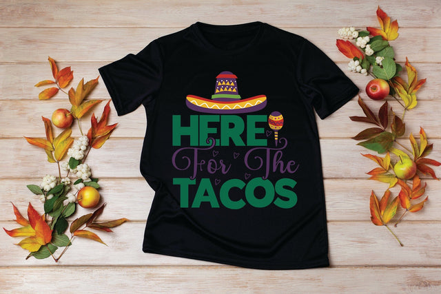 Here For The Tacos SVG SVG MStudio 