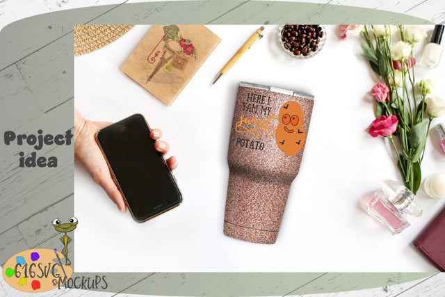 Here I Yam, My Sweet Potato SVG SVG 616SVG 