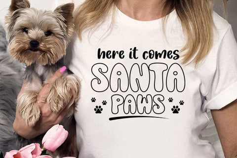 Here It Comes Santa Paws SVG Angelina750 