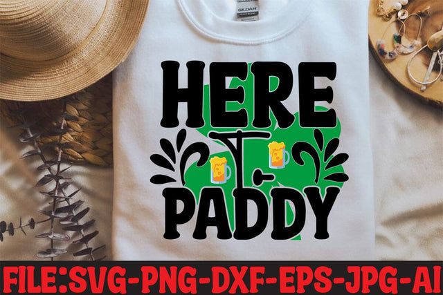 Here To Paddy SVG SVG MStudio 