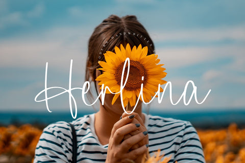 Herlina Handwritten Font Font Typobia 