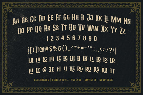 Hermona Vintage + Extras Font Arterfak Project 