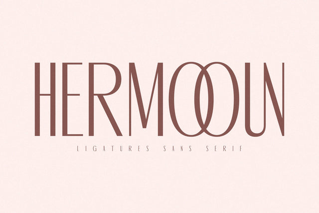 Hermooun Typeface Font Storytype Studio 
