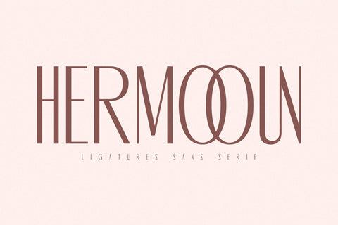 Hermooun Typeface Font Storytype Studio 