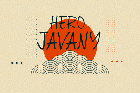 Hero Javany Font Font Fauz 