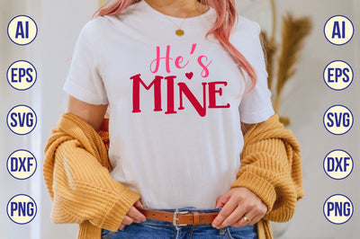 Hes Mine svg SVG nirmal108roy 