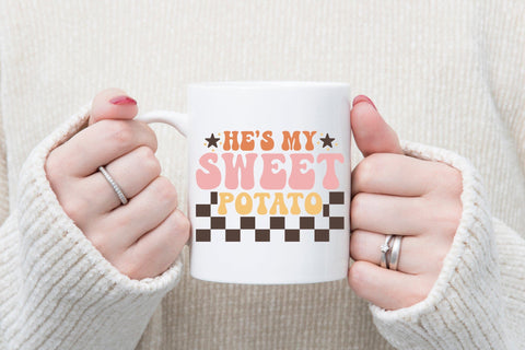 He's My Sweet Potato | Retro Thanksgiving SVG SVG CraftLabSVG 