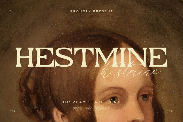 HESTMINE Typeface Font Storytype Studio 