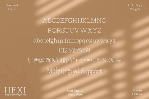 Hexi Font Zeenesia Std 