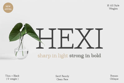 Hexi Font Zeenesia Std 