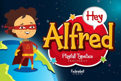 Hey Alfred Font Fachranheit Studio