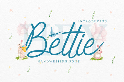 Hey Bettie Font tlatoustype 