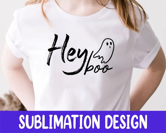 Hey Boo Halloween PNG, Pumpkin Halloween Png, Funny Cute Ghost PNG,Halloween Horror Png Halloween Png Sublimation iStyleDesign 