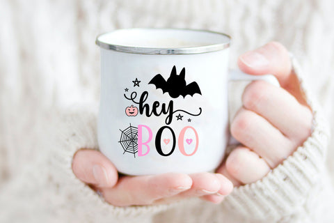 Hey Boo Halloween Sublimation I Pink Halloween Sublimation Sublimation Happy Printables Club 