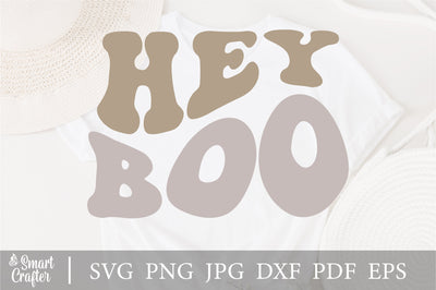 Hey Boo Svg, Leopard Halloween Svg, Pumpkin Halloween Png, Funny Cute Ghost Jpg Halloween Horror Png Halloween SVG Fauz 
