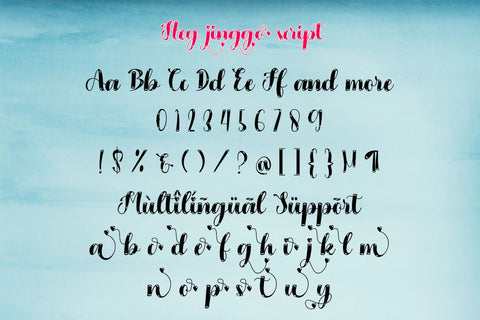 Hey Jinggo Font Supersemar Letter 