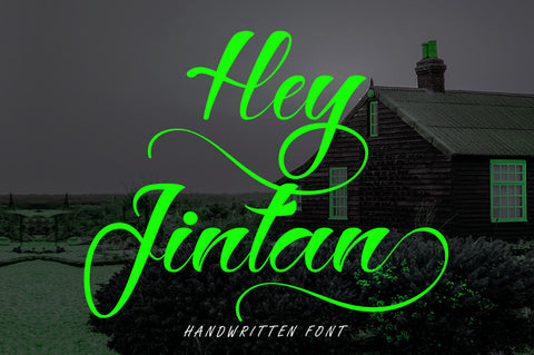 Hey Jintan Font gatype 