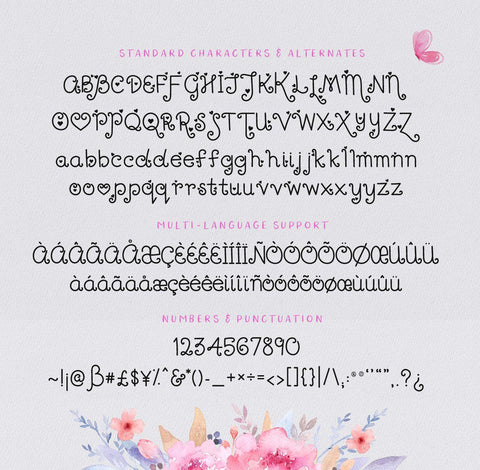Hey Love | Lovey-Dovey Typeface Font TypeFairy 