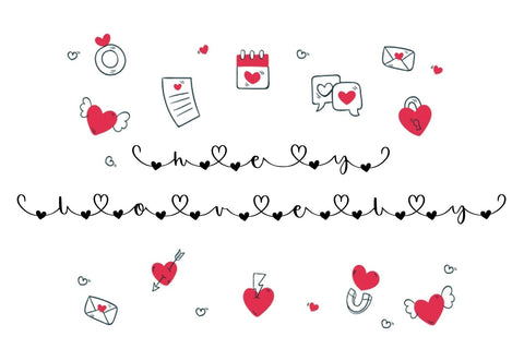 hey lovely Font goodigital_13 