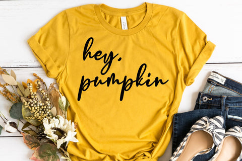 Hey Pumpkin SVG - Fall SVG - Fall Quote SVG SVG She Shed Craft Store 