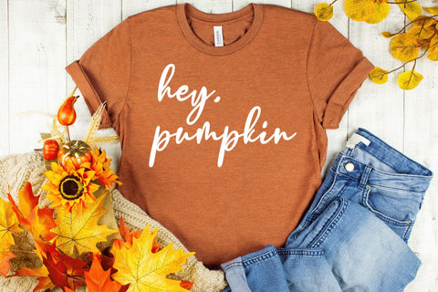 Hey Pumpkin SVG - Fall SVG - Fall Quote SVG SVG She Shed Craft Store 