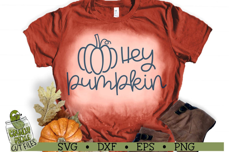 Hey Pumpkin SVG File SVG Crunchy Pickle 