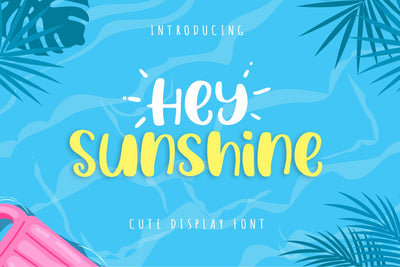 Hey Sunshine Font dapiyupi store 