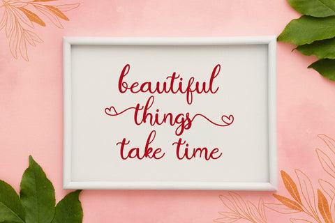 Hey Sweety - Modern Script Font Font StringLabs 