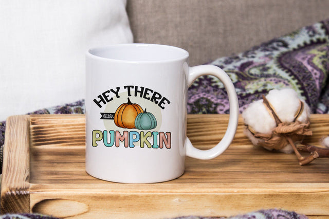 Hey There Little Pumpkin, Thanksgiving Sublimation PNG SVG futivesvg 