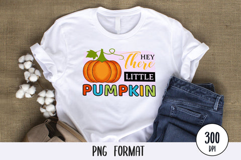Hey There Little Pumpkin, Thanksgiving Sublimation PNG SVG futivesvg 