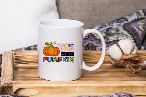 Hey There Little Pumpkin, Thanksgiving Sublimation PNG SVG futivesvg 