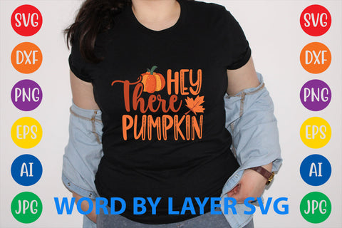 Hey There Pumpkin, Autumn SVG Design SVG Rafiqul20606 