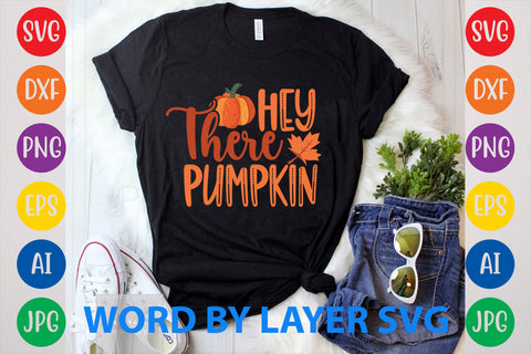 Hey There Pumpkin, Autumn SVG Design SVG Rafiqul20606 