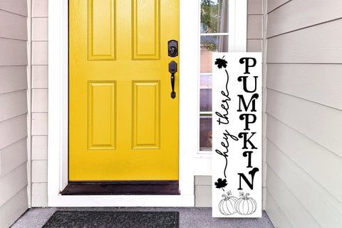 Hey There Pumpkin | Fall Porch Sign SVG SVG CraftLabSVG 