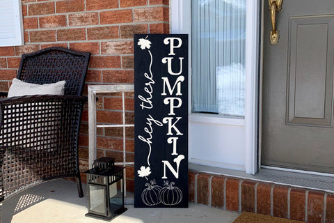 Hey There Pumpkin | Fall Porch Sign SVG SVG CraftLabSVG 