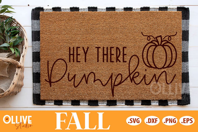 Hey There Pumpkin Fall SVG SVG Ollive Studio 
