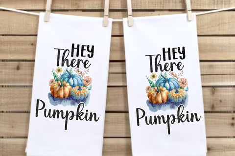 Hey There Pumpkin Plaid Pumpkin Autumn Towel Sublimation Sublimation Jagonath Roy 