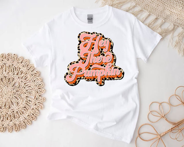 Hey There Pumpkin PNG, Fall, Pumpkin, Autumn, Retro Halloween, Thanksgiving, Sublimation Download Sublimation BouDesign 