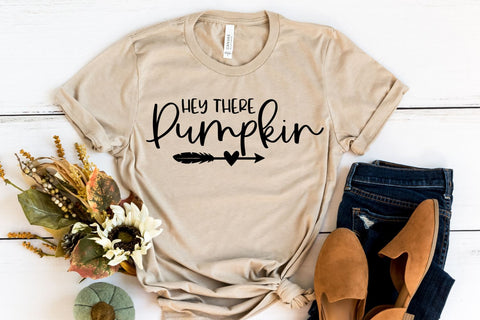 Hey There Pumpkin SVG - Fall Quote SVG - Autumn SVG SVG She Shed Craft Store 