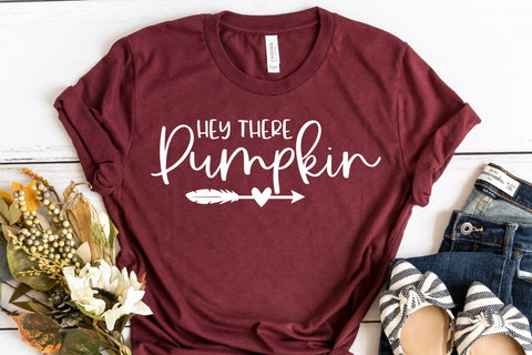 Hey There Pumpkin SVG - Fall Quote SVG - Autumn SVG SVG She Shed Craft Store 