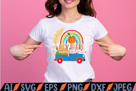 Hey There Pumpkin SVG SVG MStudio 