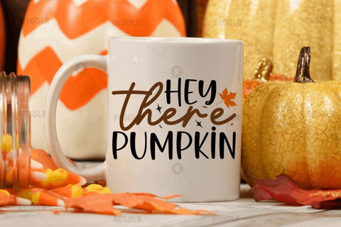 Hey there pumpkin SVG SVG Regulrcrative 