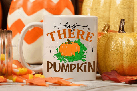 Hey there pumpkin SVG SVG Regulrcrative 