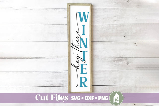 Hey There Winter Vertical SVG SVG LilleJuniper 