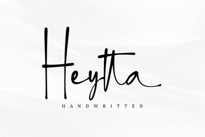Heytta Font Sakha Design Studio 