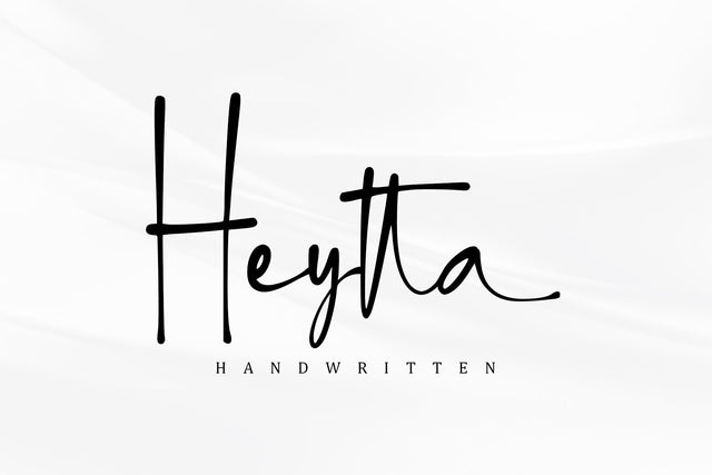 Heytta Font Sakha Design Studio 